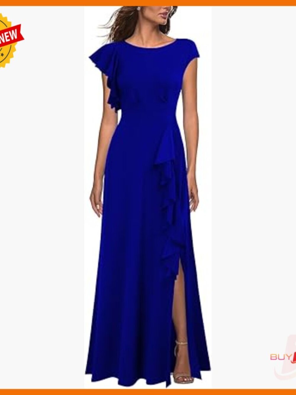 Sexy Split A-Line Maxi Dress Formal Cocktail Party Long Sleeveless